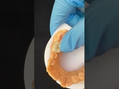 শক্তি চমৎকার দাগ প্রতিরোধের / জৈব সামঞ্জস্যের সাথে ইমেক্স সিরামিক ভিনিয়ার মুকুট